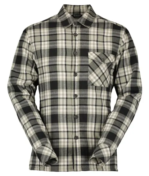 Сорочка SCOTT HERITAGE PILE dust grey/black - L