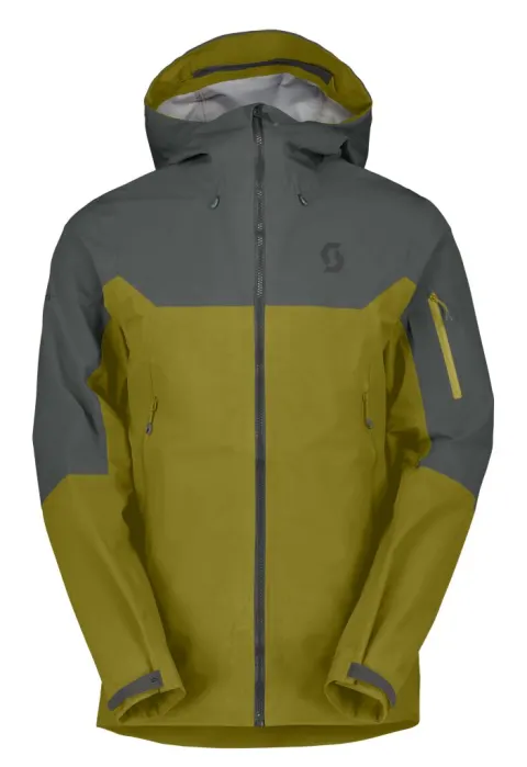 Куртка SCOTT EXPLORAIR 3L shadow grey/meadow green - XXL