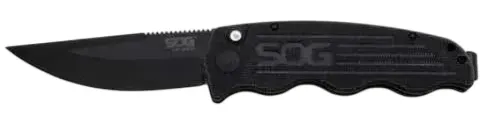 Ніж складаний SOG Tac Ops Black Micarta