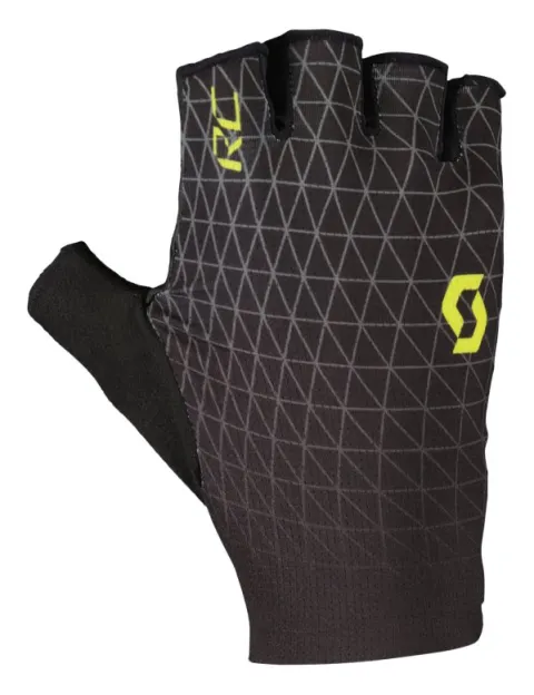 Велоперчатки SCOTT JR RC SF black/sulphur yellow - S
