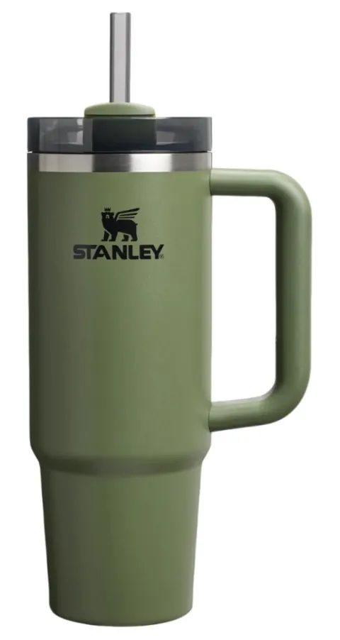 Термо чашка Stanley The Quencher H2.O FlowState Dried Pine 0.89L