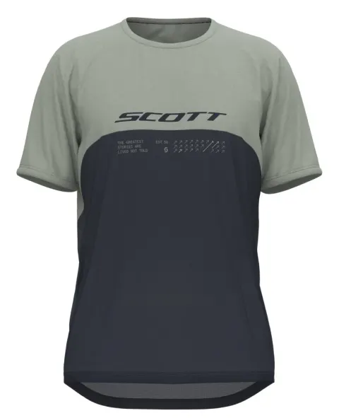 Джерси SCOTT VERTIC DRI dark blue/spray grey - XL