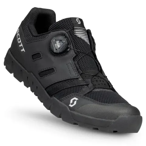 Велотуфлі SCOTT SPORT CRUS-R FLAT BOA black/silver - 45.0