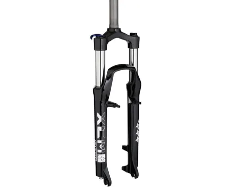 Вилка SUNTOUR XCM HLO 100мм 26"/28,6/A-H пруж. Disk/V-brake, блокування, чорний