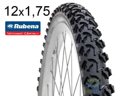 Покришка 12 1/2X1.75X2 1/4 (47-203) Mitas Rapid V36 Pre Classic, Чорна