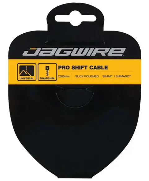 Трос для переключателя Pro JAGWIRE 73PS2300 шлифов. нержав. 1.1х2300мм - Sram/Shimano