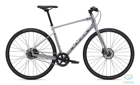 Велосипед 28" Marin PRESIDIO 2 рама - M 2023 Satin Charcoal/Silver/Gloss Black