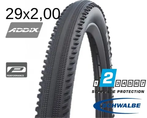 Покрышка 29X2.00 (50-622) Schwalbe Hurricane Perfomance B/B-Sk Hs499 Addix 67 EPI B