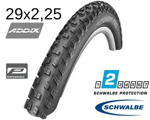 Покрышка 29X2.25 (57-622) Schwalbe Nobby Nic Performance B/B-Sk Hs602 Addix 67 EPI