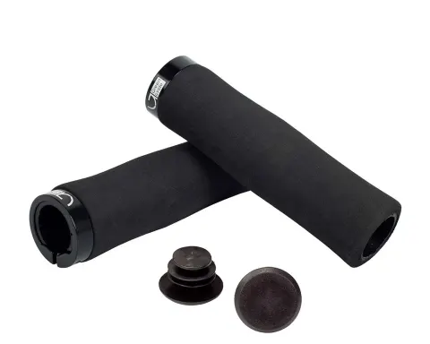 Гріпси Green Cycle GGR-414 130mm Вспінена гума з одним чорним замком