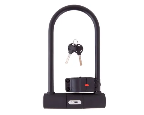 Замок Green Cycle U-lock на ключе GLK-468 чорний