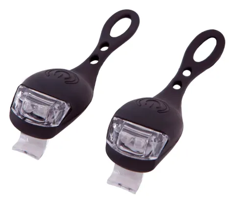 Комплект мигалок Green Cycle GLT-001 2 LED передня і задня 2 батарейки в каждой CR2032