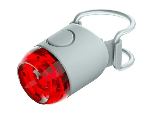 Мигалка задня Knog Plug Rear 10 Lumens Grey