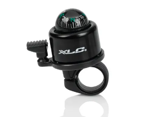 Дзвоник велосипедний з компасом XLC DD-M23, чорний