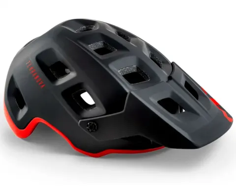 Шолом MET Terranova Black Red | Matt Glossy S (52-56)