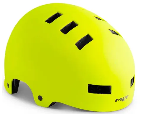 Шолом MET ZONE CE FLUO YELLOW | MATT M (56-59)