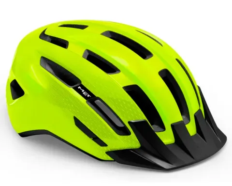 Шлем MET DOWNTOWN MIPS CE FLUO YELLOW | GLOSSY S/M (52-58)