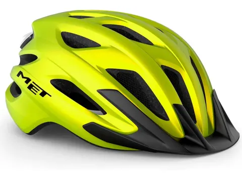 Шолом MET Crossover CE Lime Yellow Metallic | Matt UN (52-59)