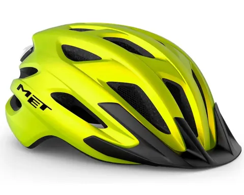 Шолом MET Crossover CE Lime Yellow Metallic | Matt XL (60-64)