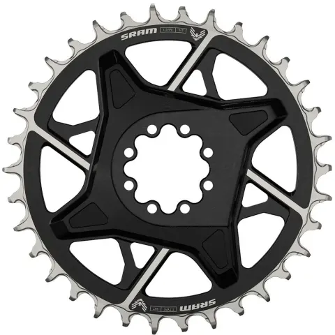 Зірка SRAM T-TYPE 34T Direct Mount 3mm Offset Eagle (including 8 bolts) Black - X0 D1