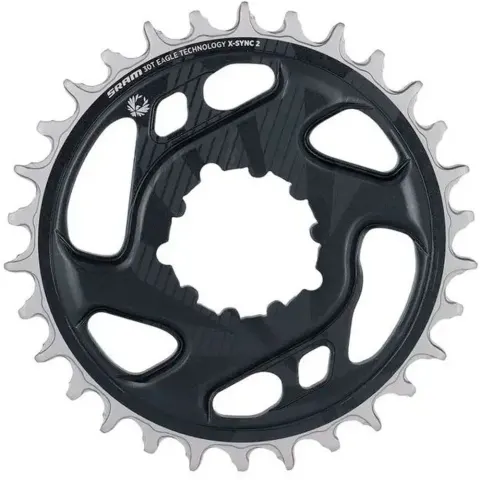 Звезда SRAM X-SYNC 2 30T Direct Mount 3mm Offset Boost Eagle Cold Forged Lunar Grey.