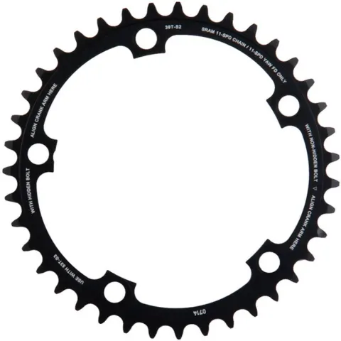 Звезда SRAM X-Glide CRING ROAD 39T 11S S2 130 AL3 BTBLK