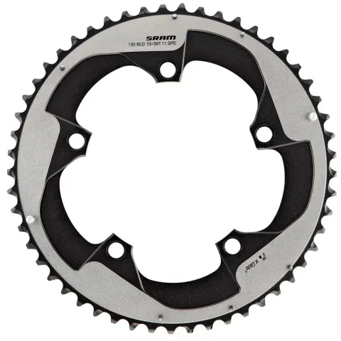 Зірка SRAM X-Glide CRING ROAD FRC 11S 53T 130 AL5BTBLK 2PN