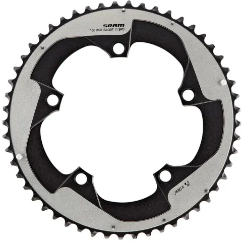Зірка SRAM X-Glide CRING ROAD RED22 53T S3 130 AL5FLGRY 2PN