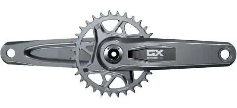 Шатуны SRAM Crankset GX Eagle Q174 CL55 DUB MTB Wide 175mm Dark Polar 2-guards 32t T-Type (BB no included)
