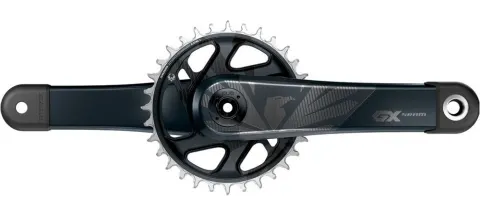 Шатуны SRAM GX Carbon Eagle Boost 148 DUB 12s 175 w Direct Mount 32t X-SYNC 2 Chainring Lunar (DUB Cups/Bearings Not Included)