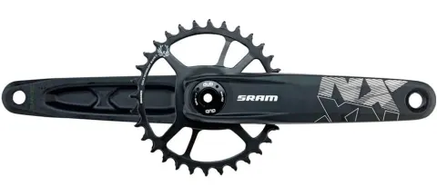 Шатуны SRAM AM FC NX EAGLE DUB FAT4 170 BLK DM 30T