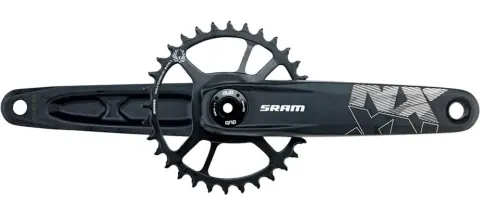 Шатуны SRAM Crank NX Eagle Fat Bike 4" DUB 12шв 175 Direct Mount Звезда SRAM 30t X-SYNC 2 Steel Black