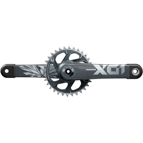Шатуни SRAM X01 Eagle Boost 148 DUB 12s 165 w Direct Mount 32T X-SYNC 2 Chainring Lunar Polar Black (DUB Cups/Bearings not included) C3
