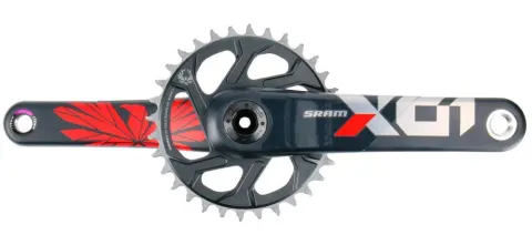 Шатуны SRAM set X01 Eagle Boost 148 DUB 12s 170 w Direct Mount 32T X-SYNC 2 Chainring Lunar Oxy (DUB Cups/Bearings no included) C2