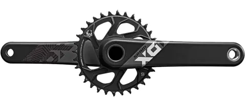 Шатуны SRAM AM FC X01 EAGLE BB30AI 175 BLK DM 30T