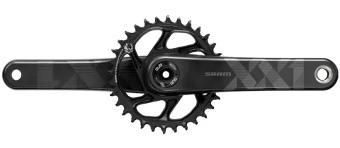 Шатуны SRAM XX1 Eagle Fat Bike 5" DUB 175 12шв Звезда SRAM 30T X-SYNC 2 Black