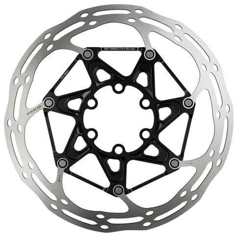 Ротор гальмівний SRAM Centerline 2 160 мм Black титанові болти Rounded