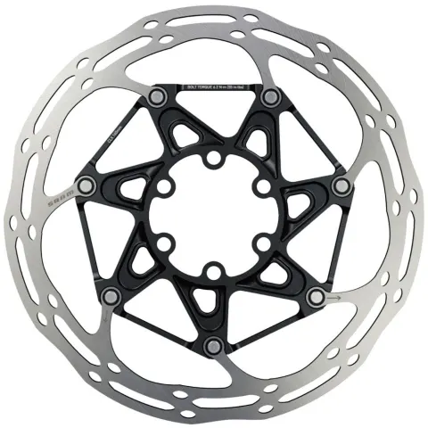 Ротор гальмівний SRAM CNTRLN 2P 180 мм BLACK ST ROUNDED