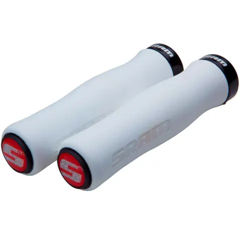 Гріпси SRAM FOAM CONT 129 мм WHT/BLK, з замками