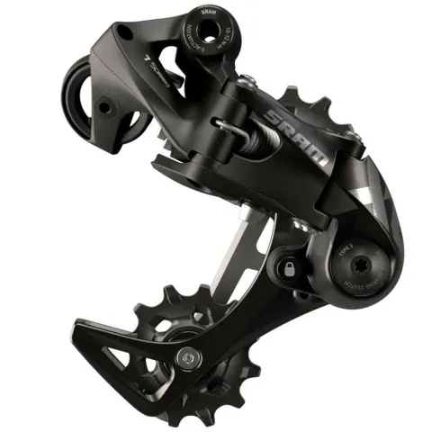 Задний переключатель SRAM X01DH 7шв Medium Cage Black