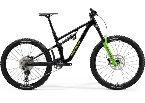 Велосипед 27.5-29" Merida ONE-SIXTY FR 800 (2025) рама - L Metallic Black (Grey/Green)