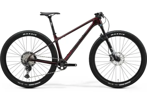 Велосипед 29" Merida BIG.NINE XT (2025) рама - L Burgundy Red (Black)