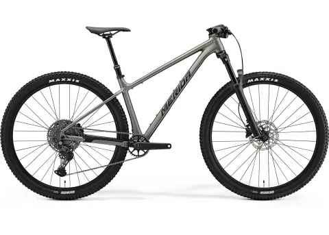 Велосипед 29" Merida BIG.NINE TR 600 (2025) рама - M Silk Gunmetal Grey (Black)
