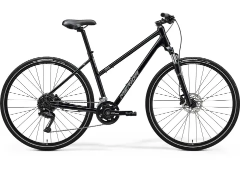 Велосипед 28" Merida CROSSWAY 100 (2025) women рама - W-L Glossy Black (Silver)