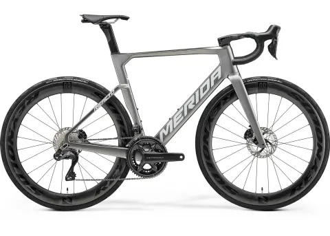 Велосипед 28" Merida REACTO 8000 (2025) рама - S Gunmetal Grey (Silver)