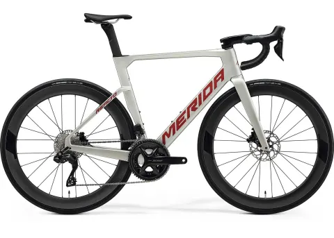 Велосипед 28" Merida REACTO 6000 (2025) рама - XS Matt Titan (Red)