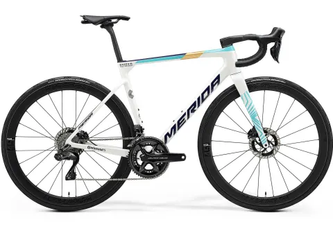 Велосипед 28" Merida SCULTURA TEAM (2025) рама - XL Pearl (Blue-Team) (Cy25)