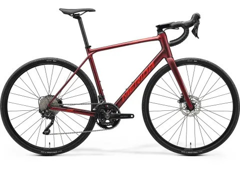 Велосипед 28" Merida SCULTURA ENDURANCE GR 500 (2025) рама - XXS Matt Burgundy Red (Race Red)