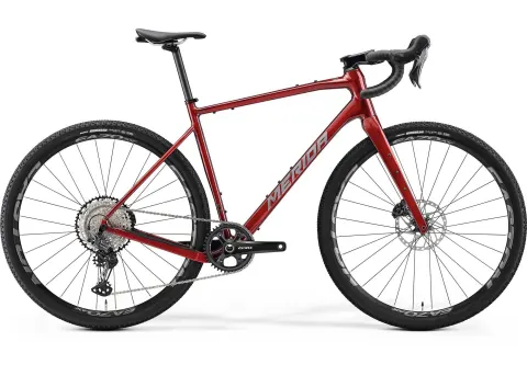 Велосипед 28" Merida SILEX 700 (2025) рама - L Dark Strawberry (Grey/Red)
