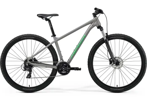 Велосипед 29" Merida BIG.NINE 15 (2025) рама - M Silk Grey (Green)
